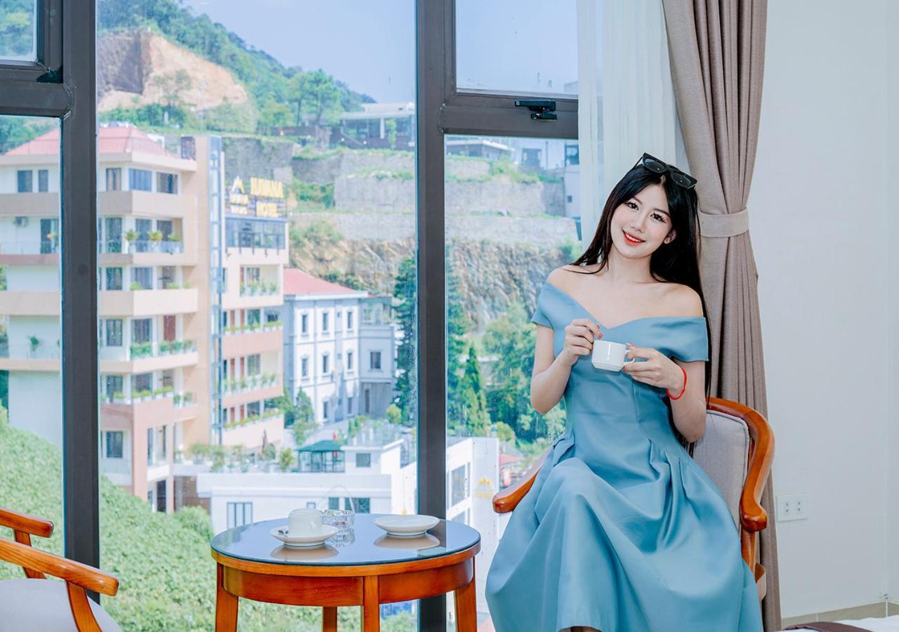 Ngan Ha Hotel Tam Dao Bagian luar foto